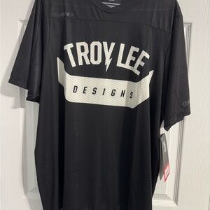 Troy Lee Designs Men's Black Road Cycling/Mountain Bike Jersey